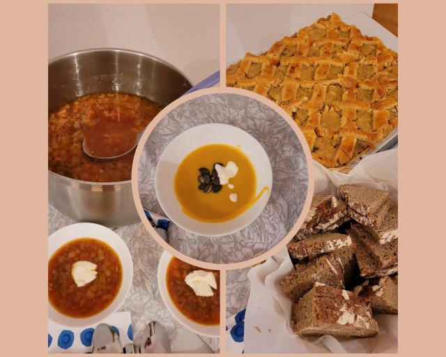 Lesung 7.10.2025 - landestypisches Buffet