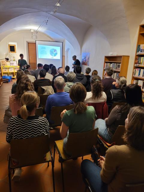 und diesmal alles neue Leute, nicht die typischen Leser/Hörer - toll!