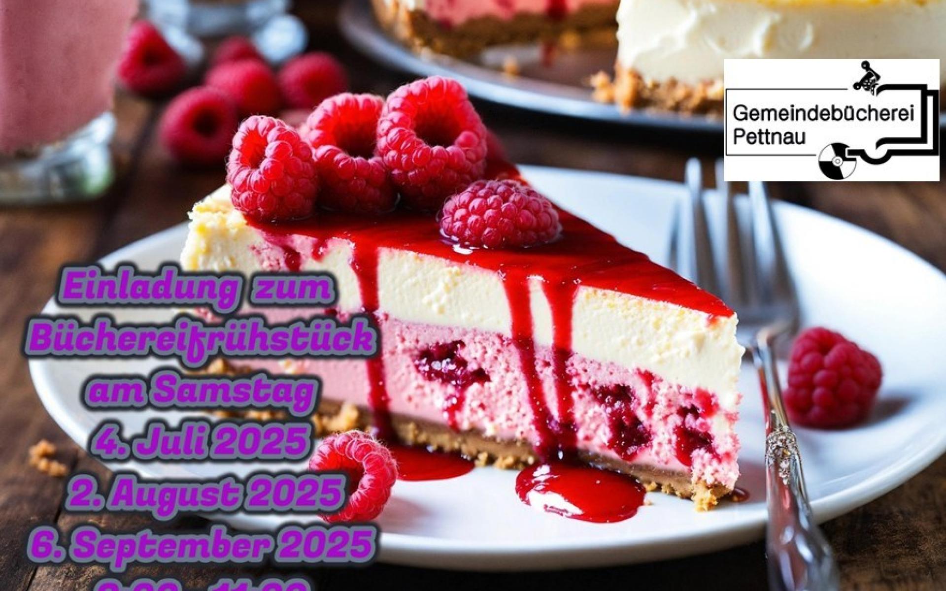 Flyer Büchereifrühstück