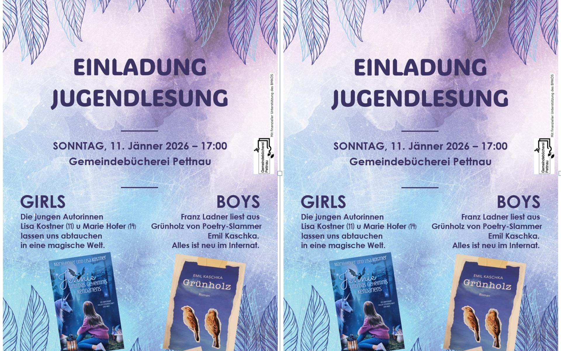Jugendlesung 1-2026